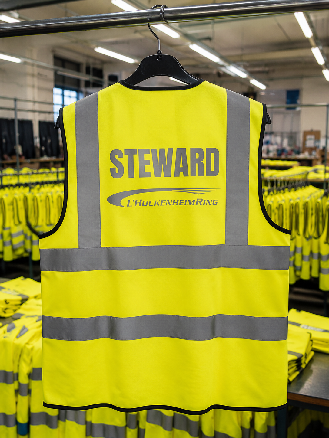 Tenue de steward pour un événement à Hockenheim